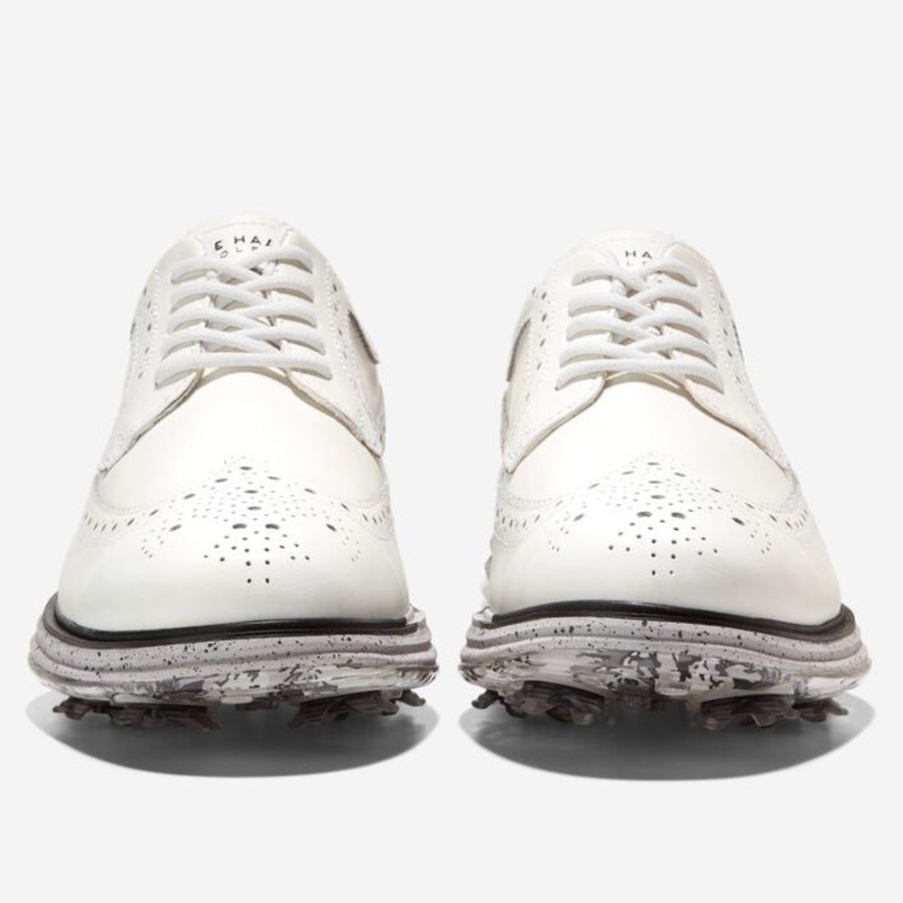 🎉LAST PIECE🎉COLE HAAN Men's Leather Waterproof ØriginalGrand Tour Golf Shoe - Picture 3 of 12